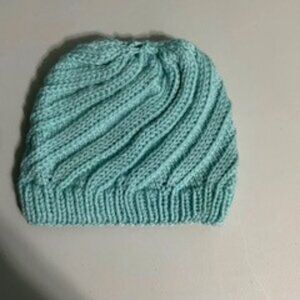 Turquoise cap